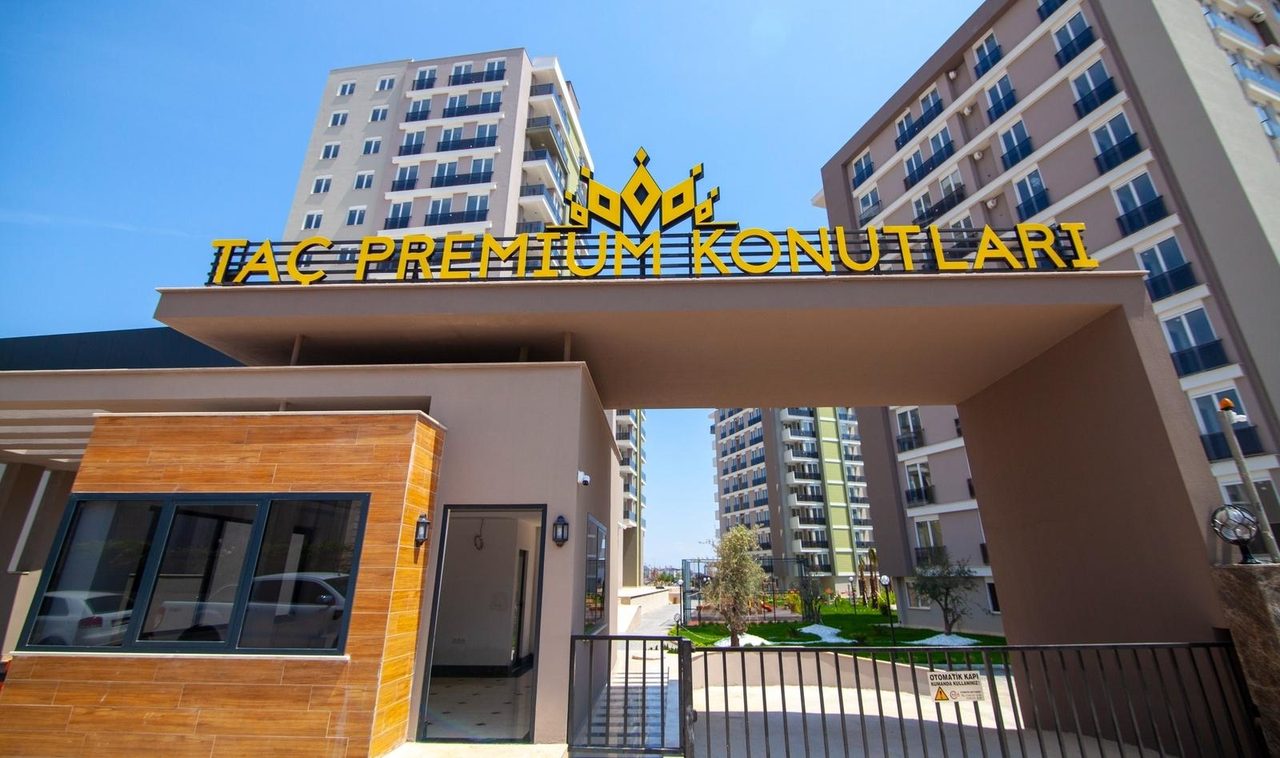 Taç Preimum Konutlarında Satılık Daire