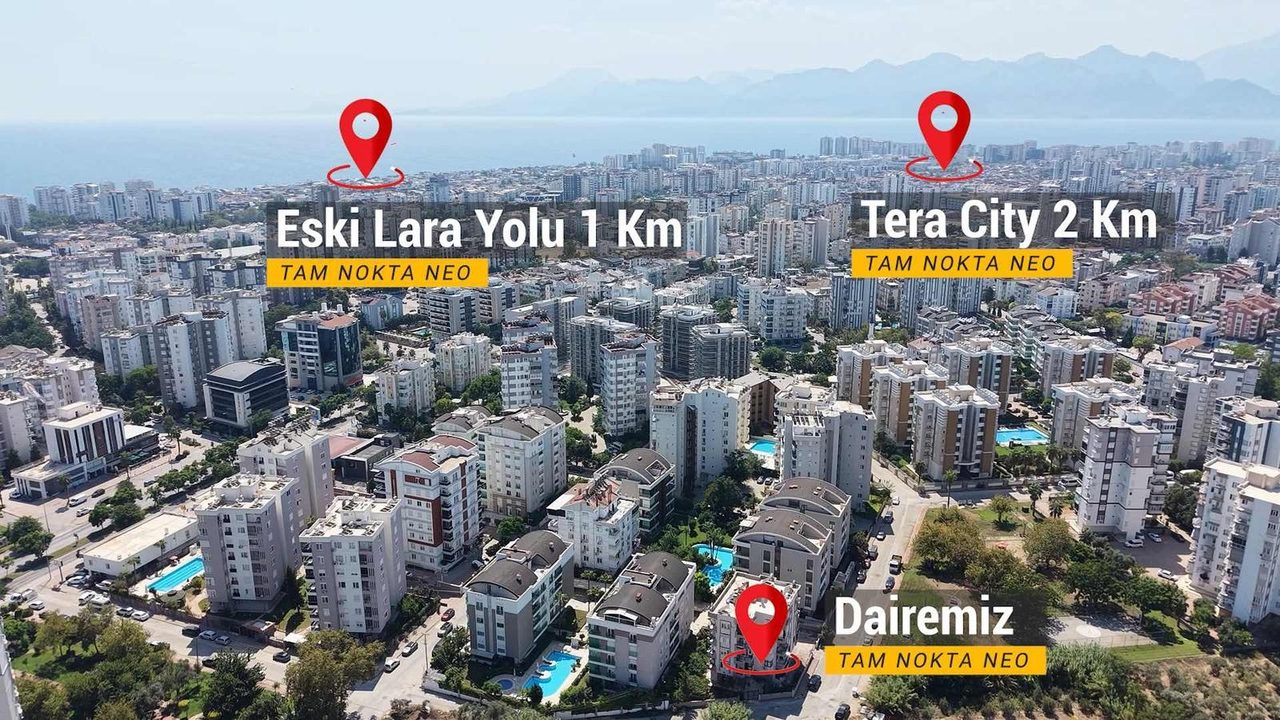 Çağlayan Mh. Ultra Geniş 3+1 Satılık Daire