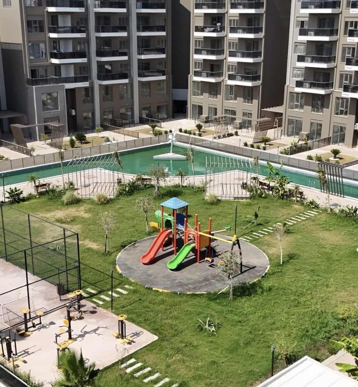 May Vision 'da Özel Havuzlu Bahçe Kullanımlı Loft 3+1 Daire