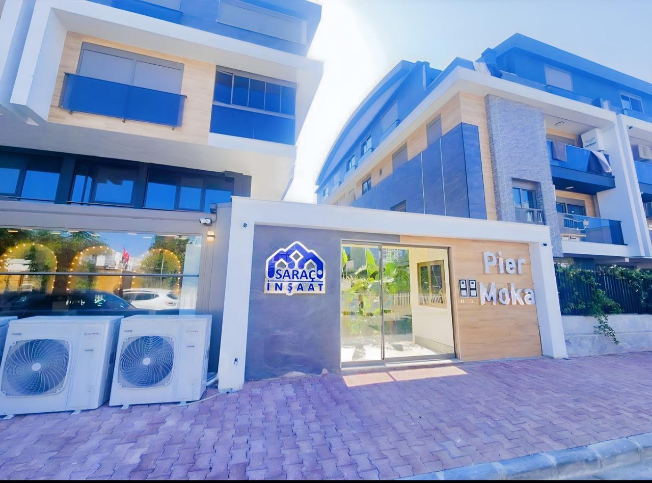 Pier Moka Sitesi'nde Kapalı Otoparklı, Doğalgaz Kombili Dubleks