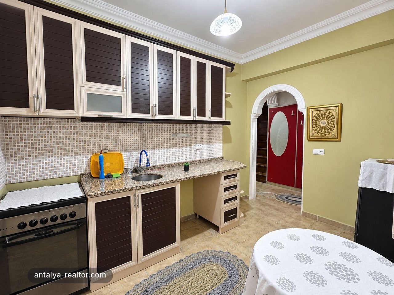 Kepez/ Kuzeyyaka Mh'de/ (с мебелью) 3+1 Дуплекс Квартира на продажу.