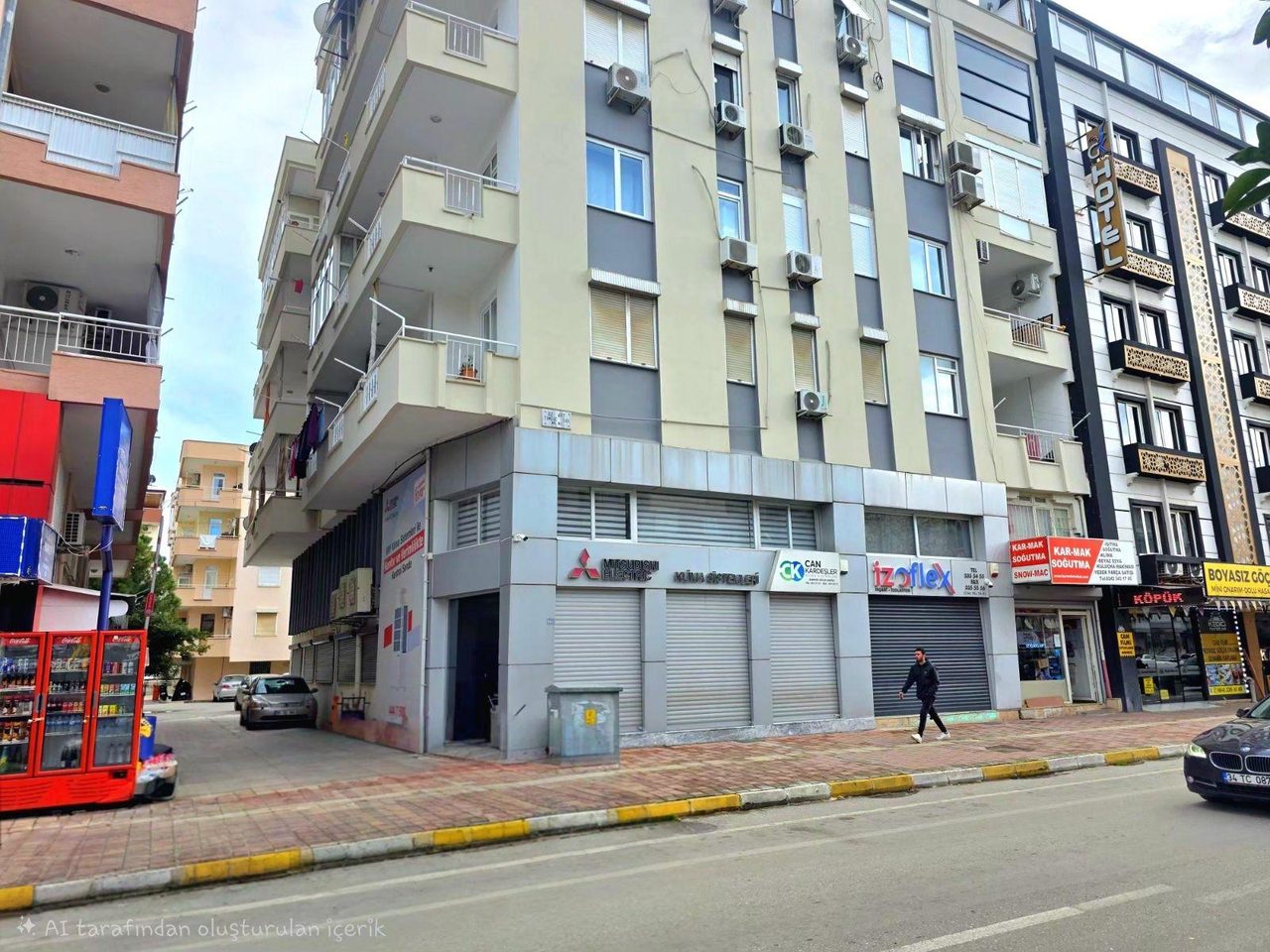 Tonguç Caddesi Üzeri Sanayi Kavşağında Üç Katlı 500 M2 Dükkan