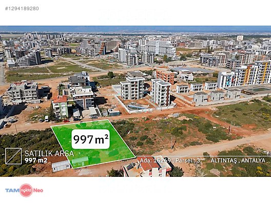 ВОЗМОЖНОСТЬ НЕ УПУСТИТЬ ИНВЕСТИЦИОННОЕ ПОМЕЩЕНИЕ ПЛОЩАДЬЮ 997 м² В ЦЕНТРЕ АЛТЫНТАШ