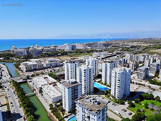 DENİZ VE NEHİR MANZARALI OTELLER BÖLGESİ 2+1 SATILIK DAİRE