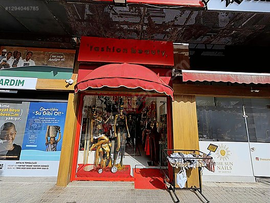 İşlek Lokasyonda Üçgende Devren Kiralık İç Giyim Mağazası