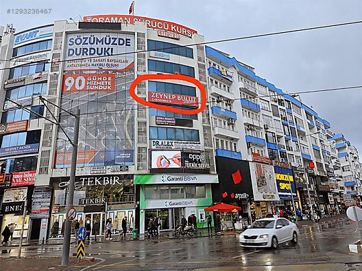 ШИРОКИЙ ЭТАЖ ОФИСА НА ГЛАВНОЙ УЛИЦЕ РЯДОМ С ТОРГОВЫМ ЦЕНТРОМ MARK ANTALYA