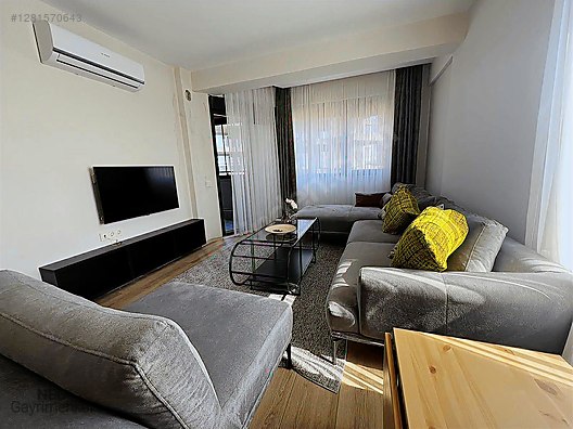 МЕБЛИРОВАННАЯ, НОВАЯ, ПОЛНОСТЬЮ ОБСТАВЛЕННАЯ 1+1 КВАРТИРА НА ПРОДАЖУ