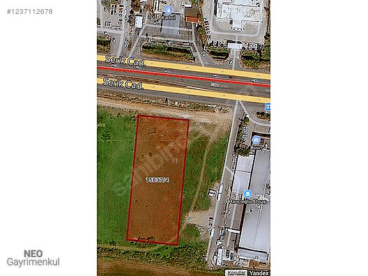 ANTALYA SERİK YOLUNA CEPHE SATILIK TİCARİ ARSA