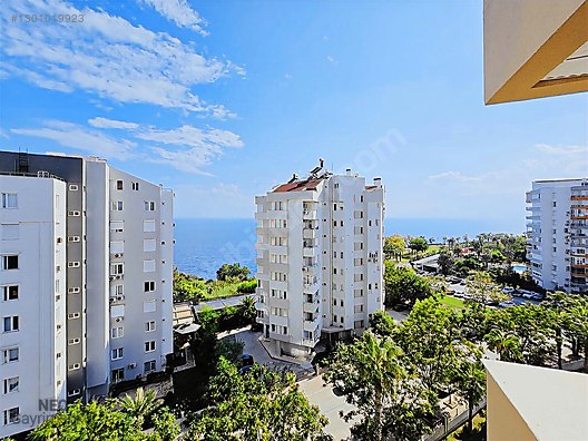 ÇAĞLAYAN'DA HAVUZLU DENİZ MANZARALI ARA KAT 3+1 SATILIK DAİRE