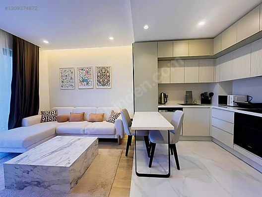 ROYAL RESİDENCE'DA MODERN TASARIMLI 1+1 KİRALIK DAİRE