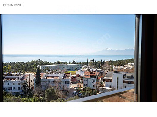 İKON ANTALYA'da FULL EŞYALI 2+1 BAHÇE KATI TAM DONANIMLI DAİRE