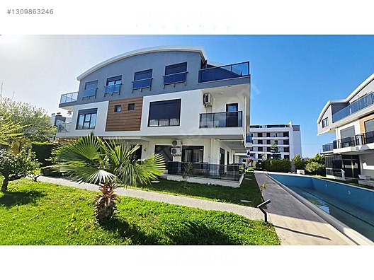 Güzeloba , Havuzlu Sitede Lüks, 1+1,Full Eşyalı daire