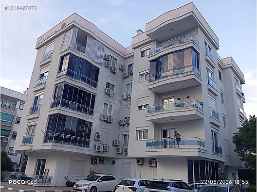 Güzeloba Merkezde Eşyalı Ara Kat Kiralık 2+1