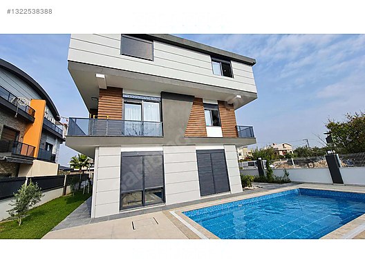 Ermenekte 1+1Havuzlu Bahçe kullanımlı Kiralık Bahçe Katı