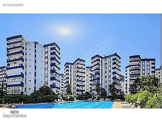 Lara Yuvamkent Full Yenilenmiş 2+1 Doğalgaz Aktif Havuzlu site