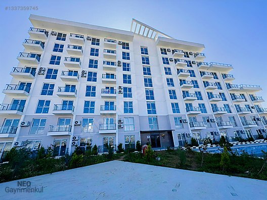 Full özellikli sitede sıfır eşyalı kiralık 1 + 1 daire