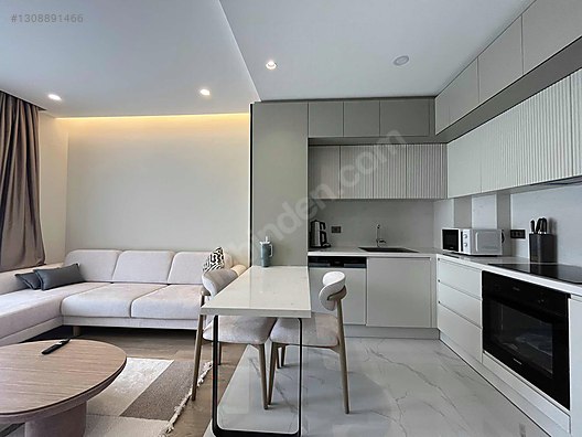 Royal Residence'da Arakat modern tasarımlı kiralık 1+1 daire